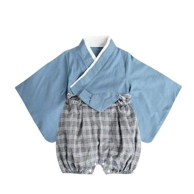 Kimono Style Baby Romper