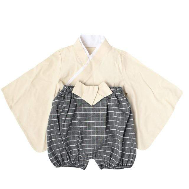 Kimono Style Baby Romper