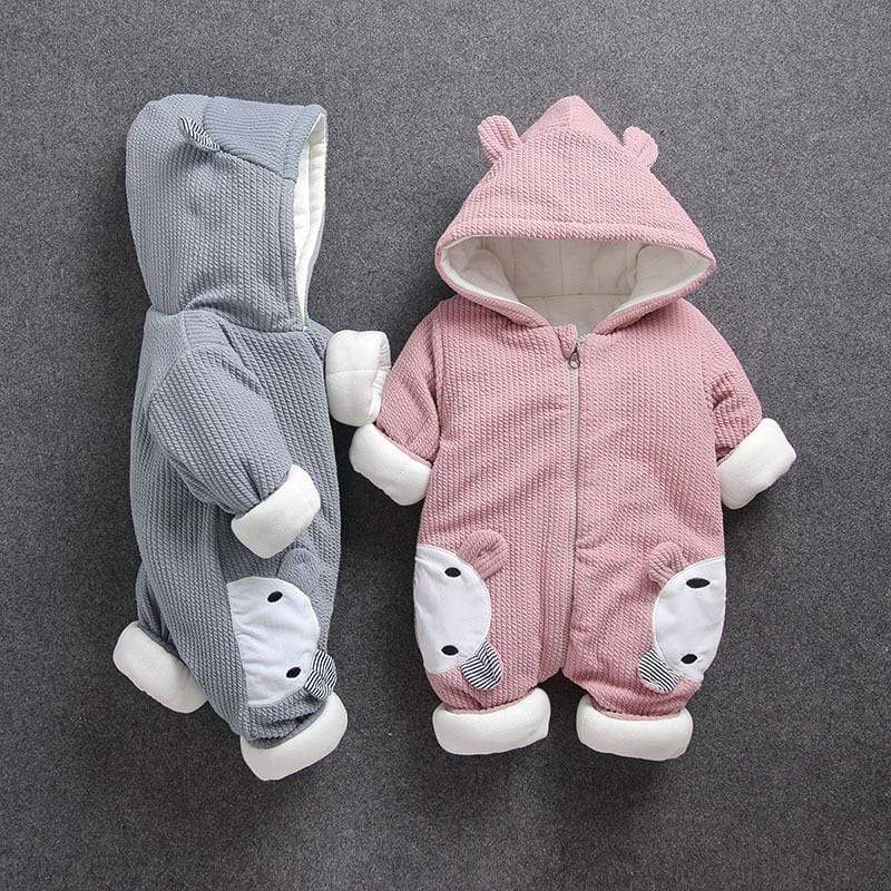 Hooded Baby Jumpsuit
