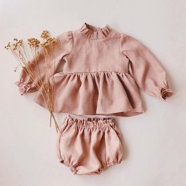 Baby Long Sleeve Vintage Outfit