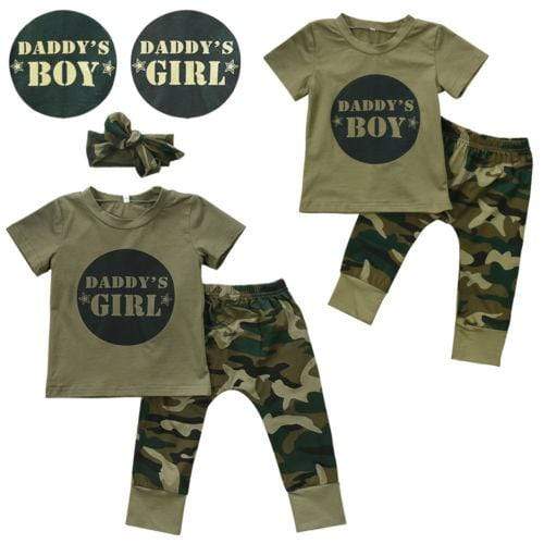 Camouflage Baby Bodysuit