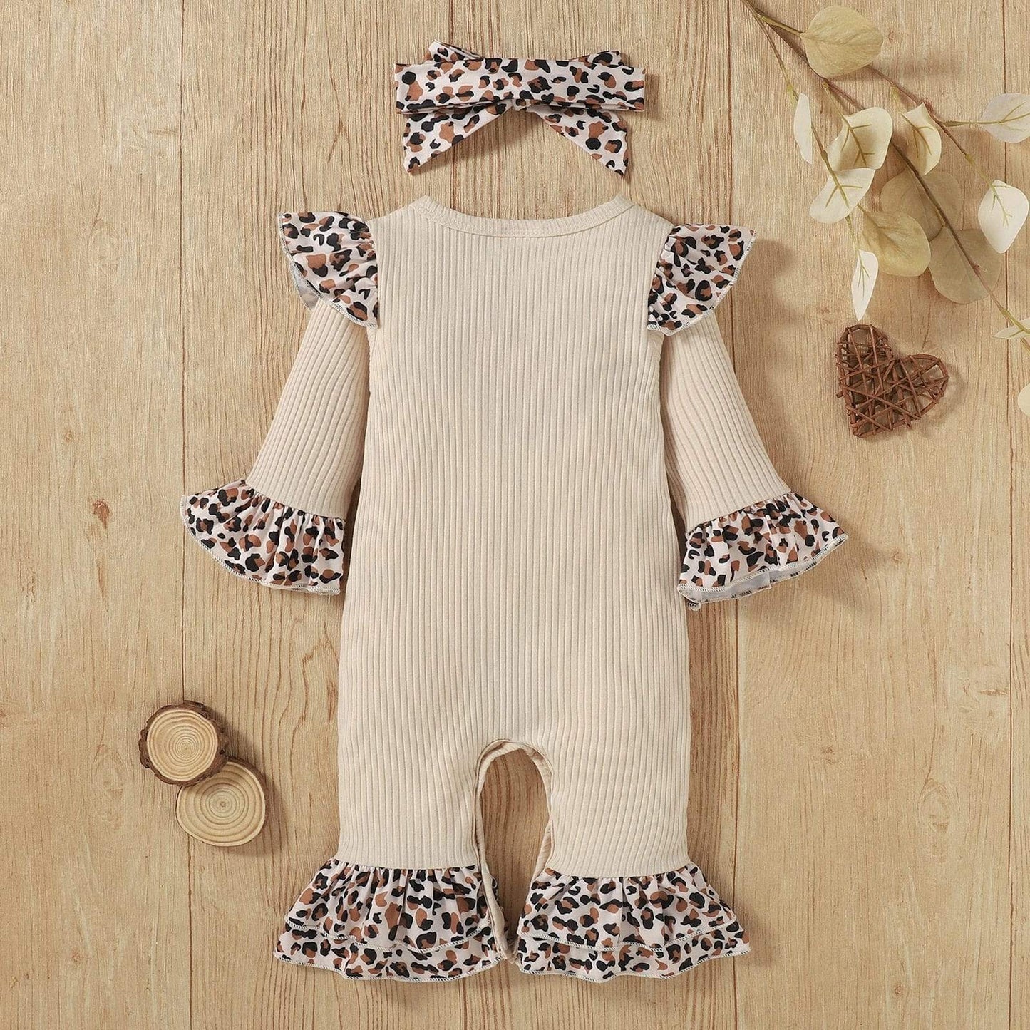 Baby Christmas Romper and Headband