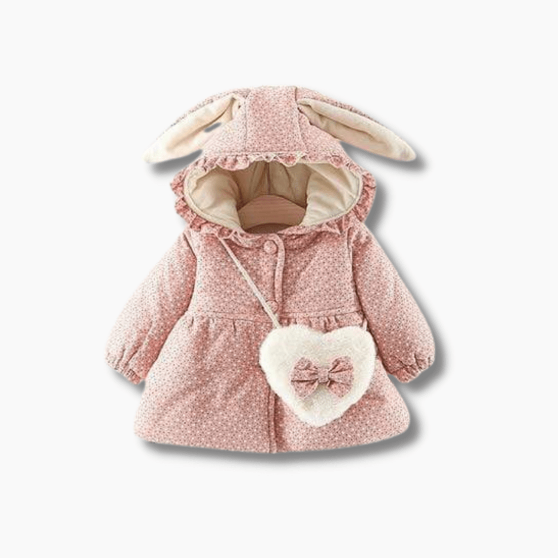 Floral Rabbit Ears Hoodie