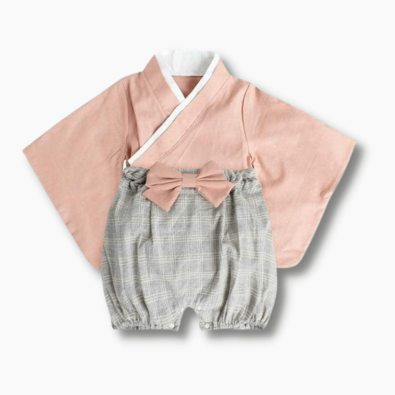 Kimono Style Baby Romper