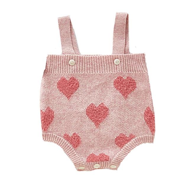 Love Print Sweater Set