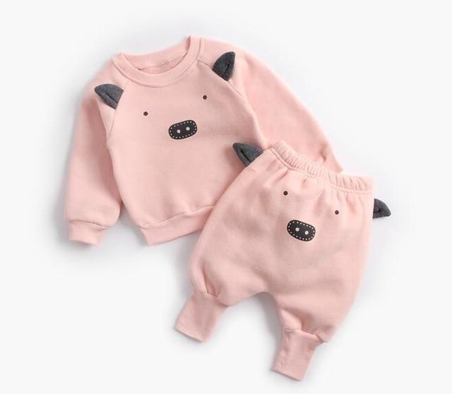 Baby Animal Sweatshirt Outfit