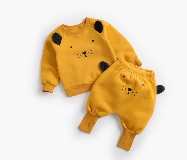 Baby Animal Sweatshirt Outfit