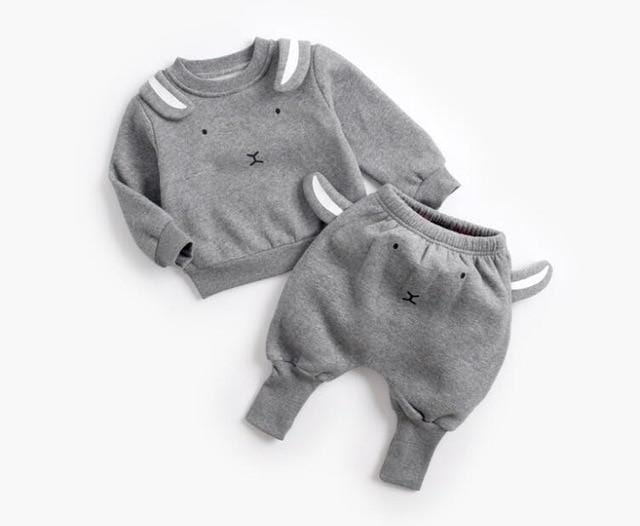 Baby Animal Sweatshirt Outfit