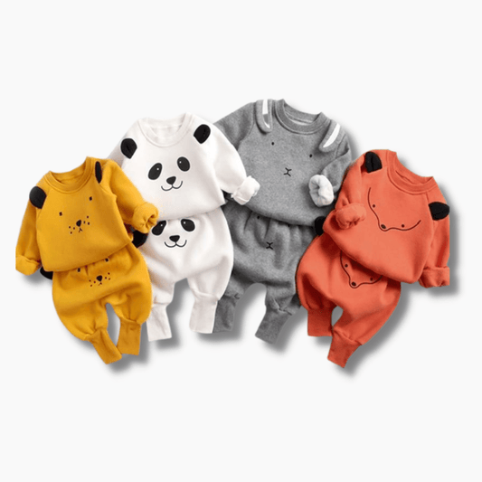 Baby Animal Sweatshirt Outfit