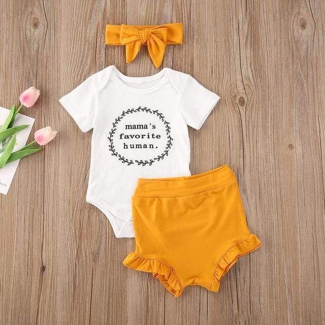 Baby Bodysuit Outfit