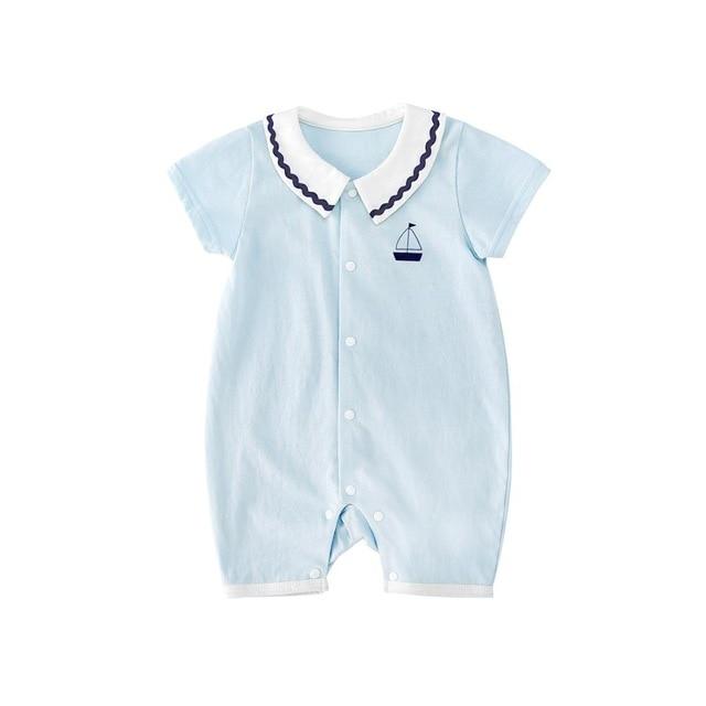 Sailor Collar Romper