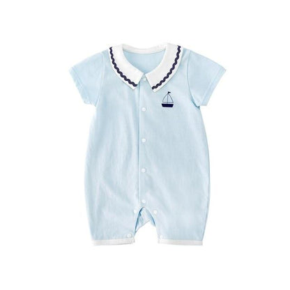 Sailor Collar Romper