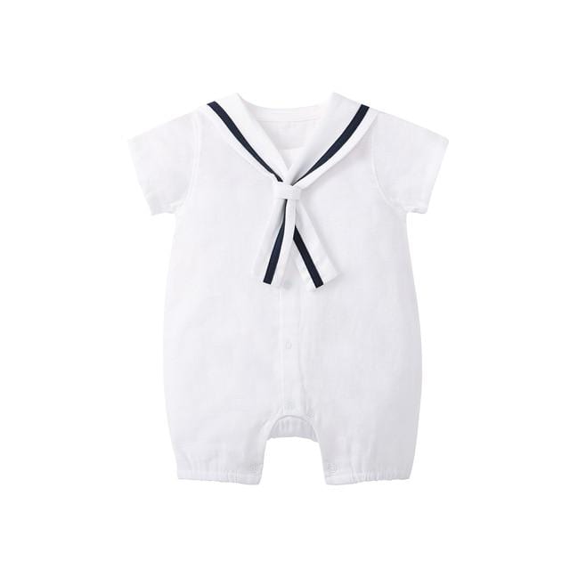 Sailor Collar Romper