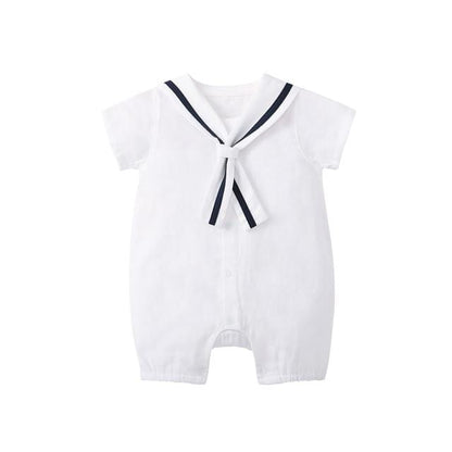 Sailor Collar Romper