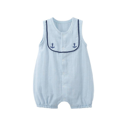Sailor Collar Romper