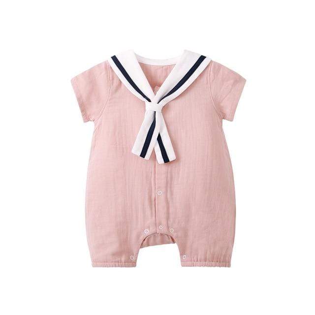 Sailor Collar Romper