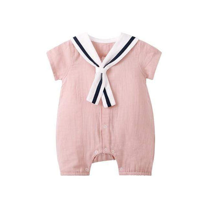 Sailor Collar Romper