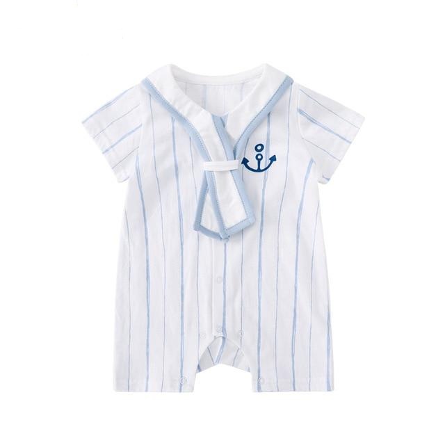 Sailor Collar Romper