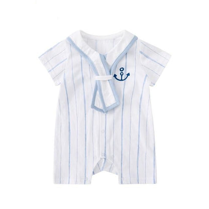 Sailor Collar Romper