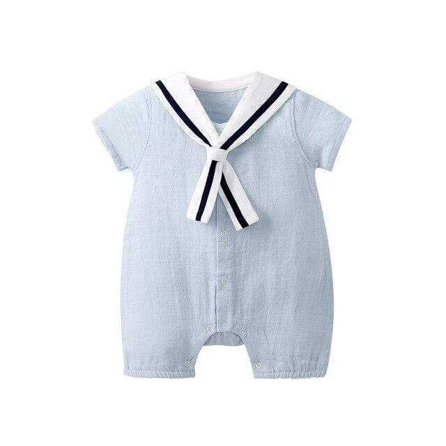 Sailor Collar Romper