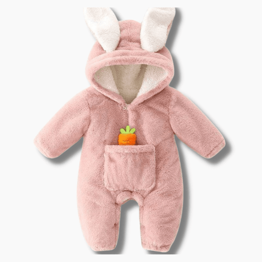 Baby Carrot Rabbit Romper