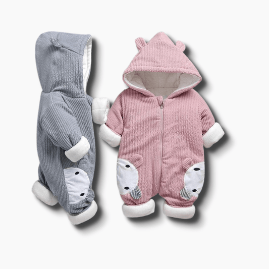Hooded Baby Jumpsuit