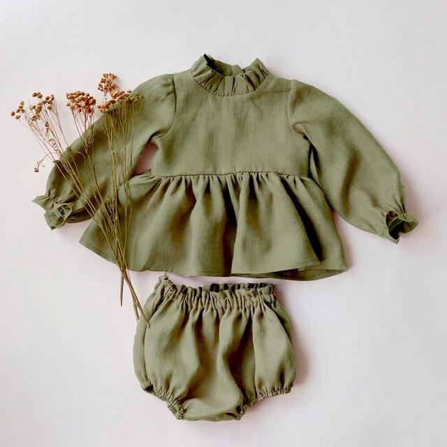 Baby Long Sleeve Vintage Outfit