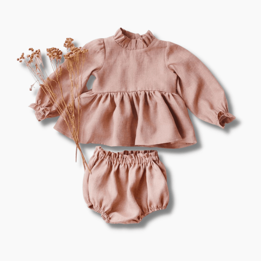 Baby Long Sleeve Vintage Outfit