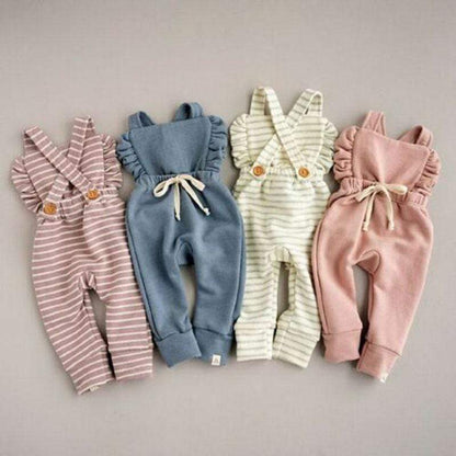 Backless Baby Romper