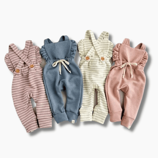 Backless Baby Romper