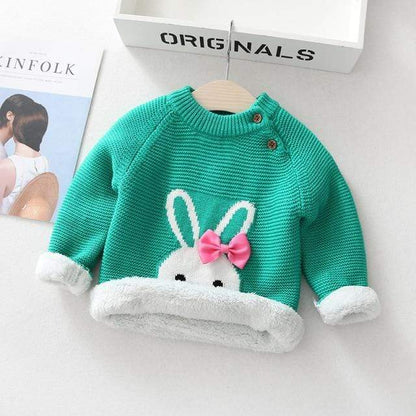 Bunny Embroidery Sweater