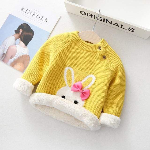 Bunny Embroidery Sweater