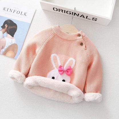 Bunny Embroidery Sweater