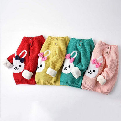 Bunny Embroidery Sweater