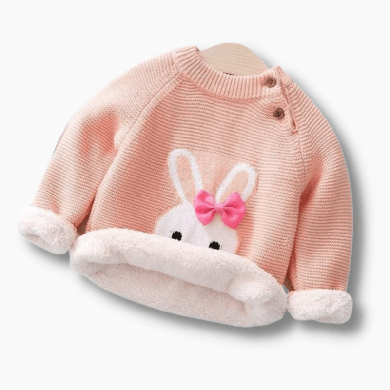 Bunny Embroidery Sweater
