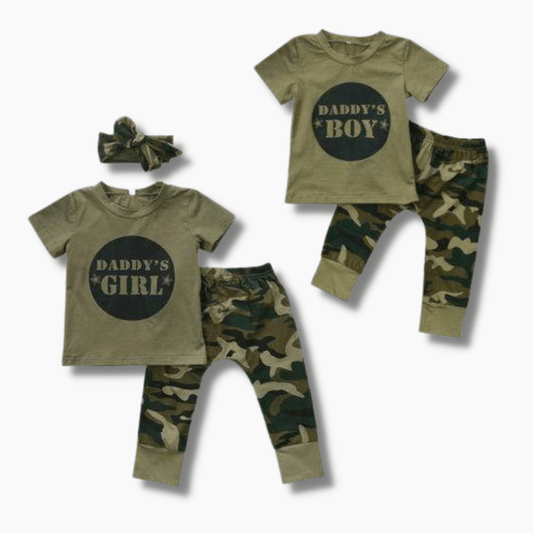 Camouflage Baby Bodysuit