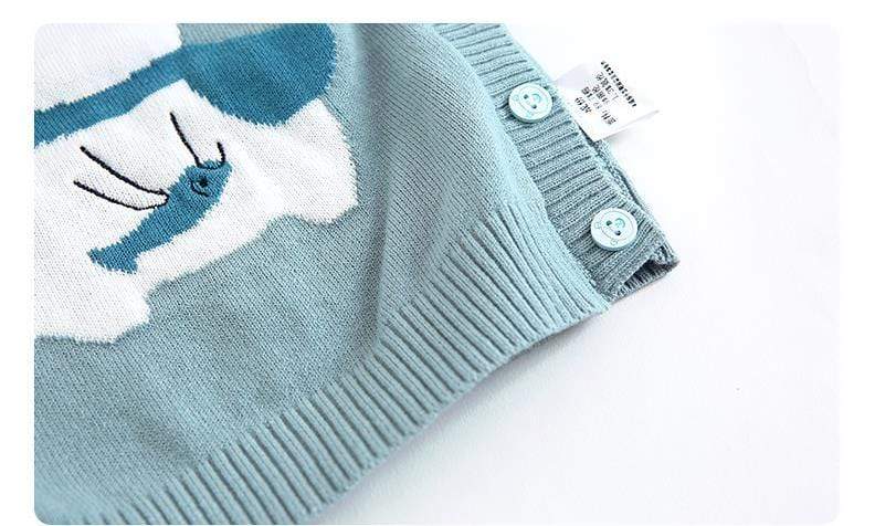 Cartoon Bear Sweater Set