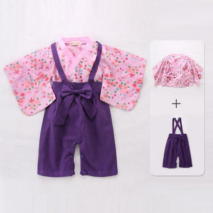 Cherry Blossom Kimono Suit
