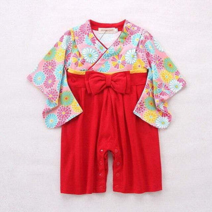 Cherry Blossom Kimono Suit