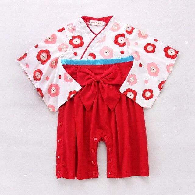 Cherry Blossom Kimono Suit
