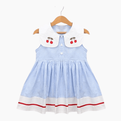 Cherry Collar Dress