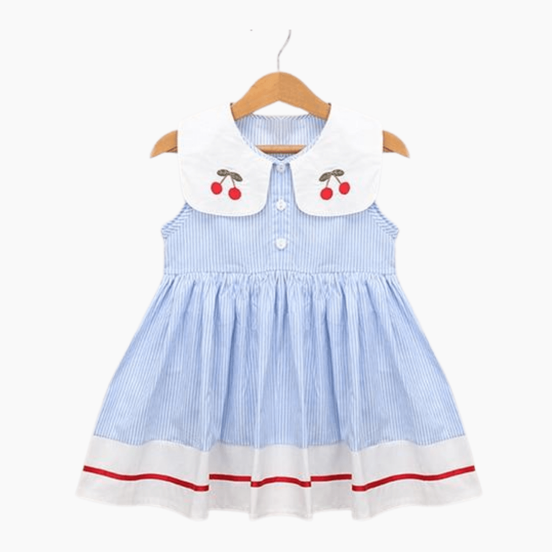 Cherry Collar Dress