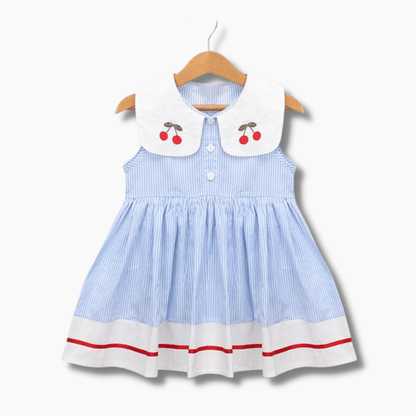 Cherry Collar Dress