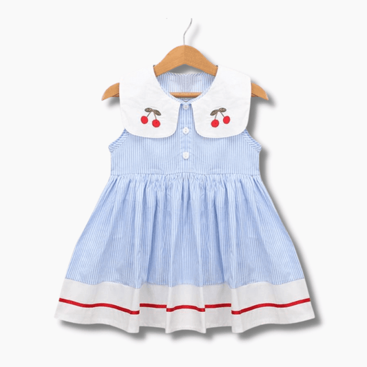 Cherry Collar Dress