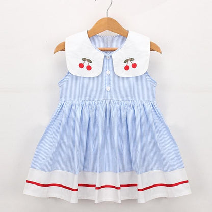 Cherry Collar Dress