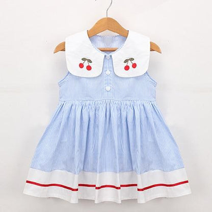 Cherry Collar Dress