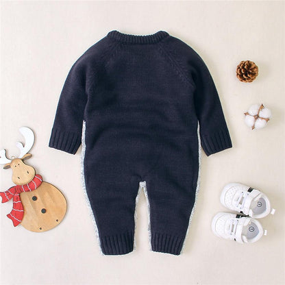 Baby Christmas Reindeer Romper