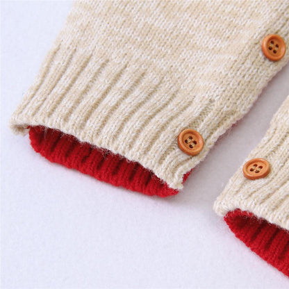 Baby Christmas Reindeer Romper