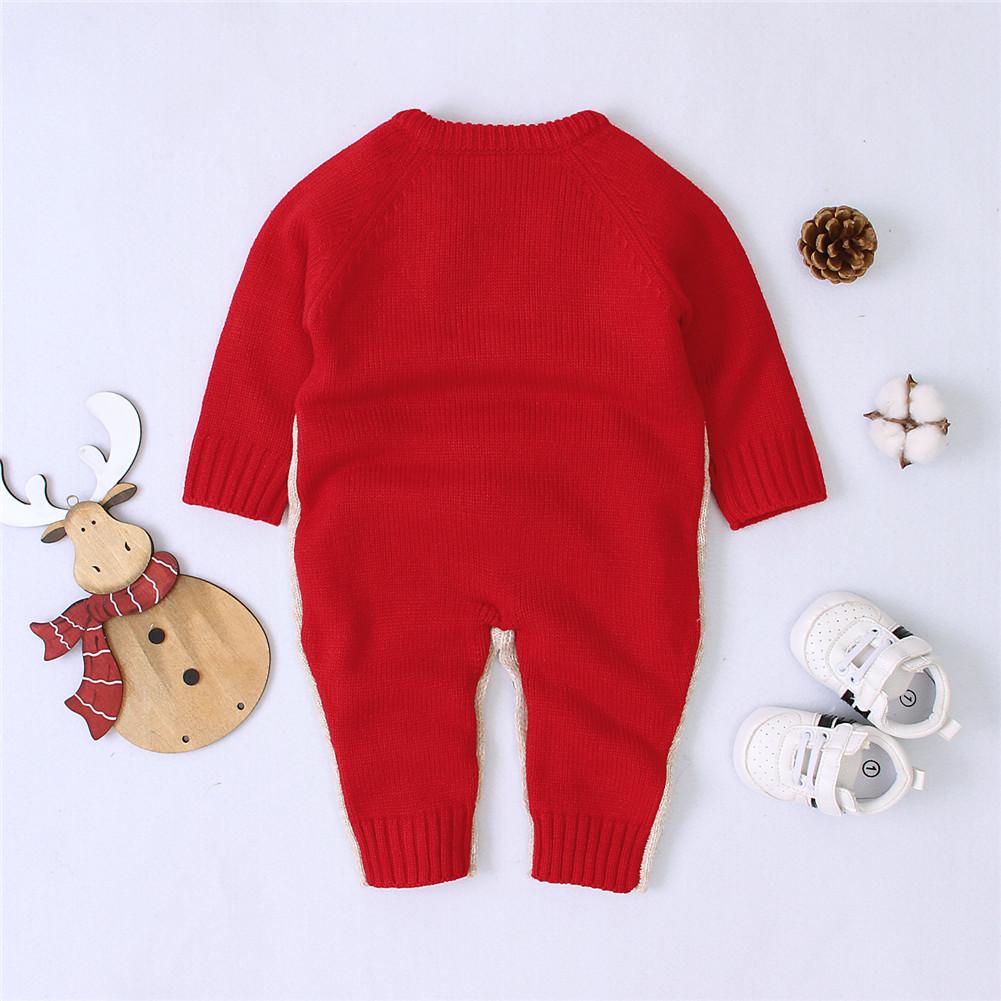 Baby Christmas Reindeer Romper