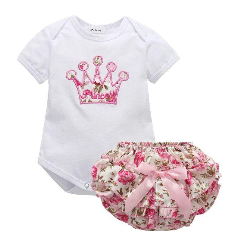 Crown Summer Romper With Shorts